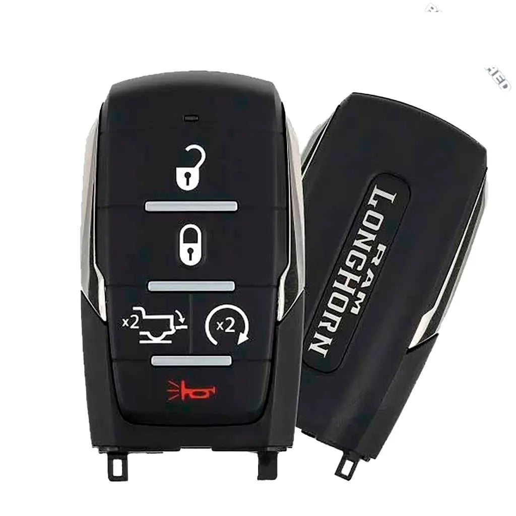 2019-2021 (OEM Refurb) Smart Key for Dodge Ram 1500 Longhorn | PN: 5932356AF / OHT-4882056 2019-2021 (OEM Refurb) Smart Key for Dodge Ram 1500 Longhorn | PN: 5932356AF / OHT-4882056